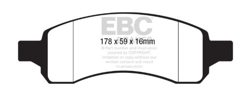 Picture of EBC 09 - 17 Chevy Traverse Ultimax2 Rear Brake Pads