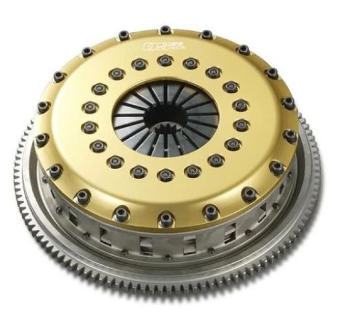 Picture of OS Giken Toyota Supra (2JZ - GTE) R3C Series Triple Plate w 26 spline Center Hub Clutch