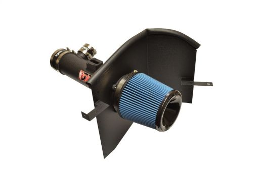 Picture of Injen 16 - 19 Nissan Titan 5.6L Wrinkle Black Power - Flow Air Intake System