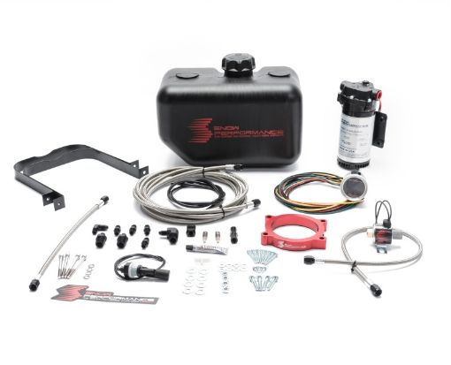 Picture of Snow Performance 10 - 15 Camaro Stg 2 Boost Cooler FI Water Injection Kit (SS Braided Line 4AN)