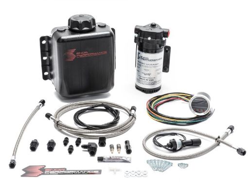 Picture of Snow Performance Stg 2 Boost Cooler FI Prog. Water Injection Kit (SS Braided Line 4AN Fittings)