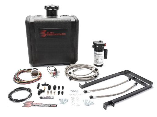 Picture of Snow Performance Cummins Stg 2 Boost Cooler Water Injection Kit (SS Braided Line 4AN Fittings)