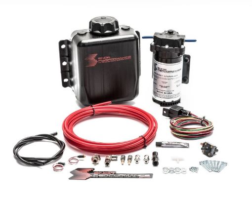 Picture of Snow Performance Stg 1 Boost Cooler TD Water Injection Kit (Incl. Red Hi - Temp TubingQuick Fittings)