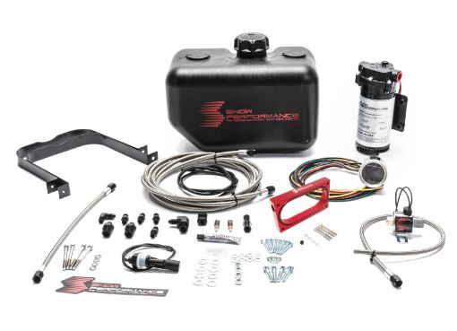 Picture of Snow Performance 05 - 10 Mustang Stg 2 Boost Cooler Water Injection Kit (SS Braided Line 4AN)