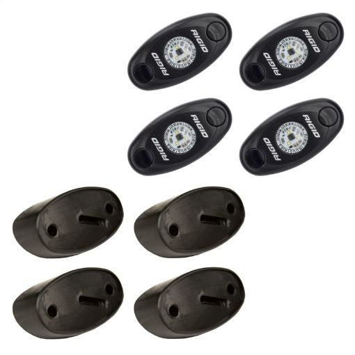 Picture of Rigid Industries Rock Light Kit - Amber (4 lights)