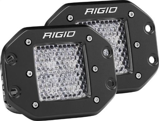 Picture of Rigid Industries Dually - Flush Mount - 60 Deg. Lens - Set of 2