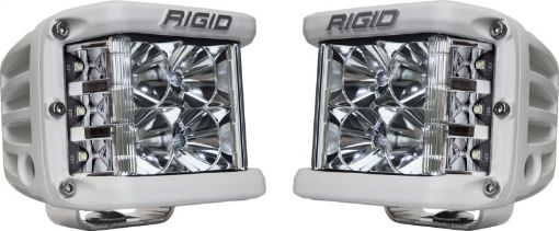 Picture of Rigid Industries D - SS - Flood - Set of 2 - White Housing