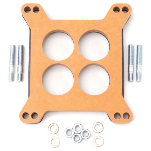 Picture of Edelbrock Spacer Carburetor 12In Wood Fiber Laminate Four - Hole