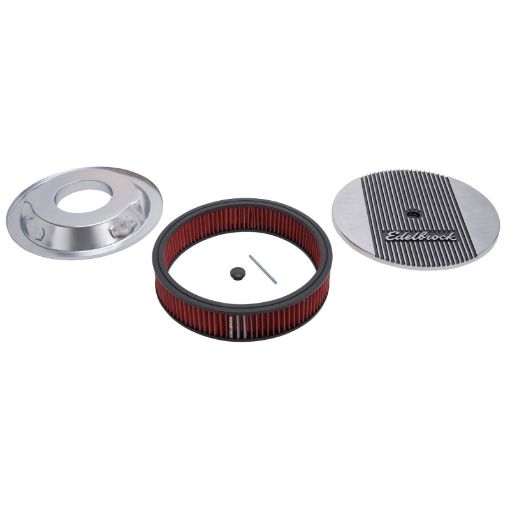 Picture of Edelbrock Air Cleaner Elite II 14In Diameter w 3In Element Polished