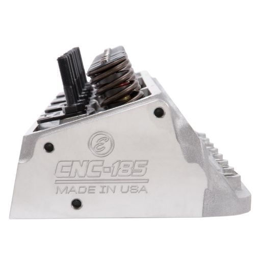 Picture of Edelbrock Cylinder Head SBC E - Cnc 185 64cc Straight Plug for Hydraulic Roller Cam Complete