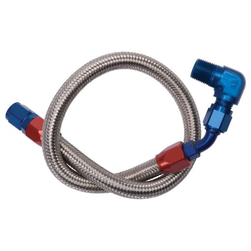 Picture of Edelbrock Fuel Line Braided Stainless for BBC ( Use w 8134 )