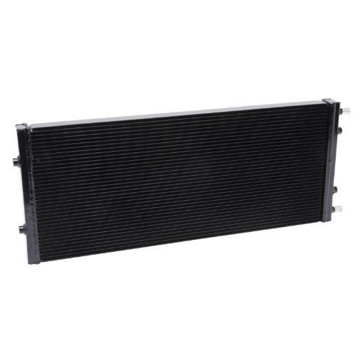 Picture of Edelbrock Heat Exchanger Dual Pass Single Row 55 000 BtuHr 34In W X 14In H X 2 25In D Black