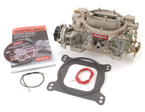 Picture of Edelbrock Carburetor Marine 4 - Barrel 600 CFM Electric Choke