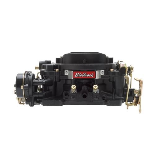 Picture of Edelbrock Carburetor Performer Series 4 - Barrel 600 CFM Electric Choke Black Finish