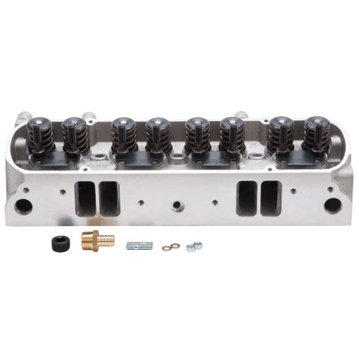 Picture of Edelbrock Cylinder Head Pontiac Performer D - Port 72cc Chambers for Hydraulic Roller Cam Complete