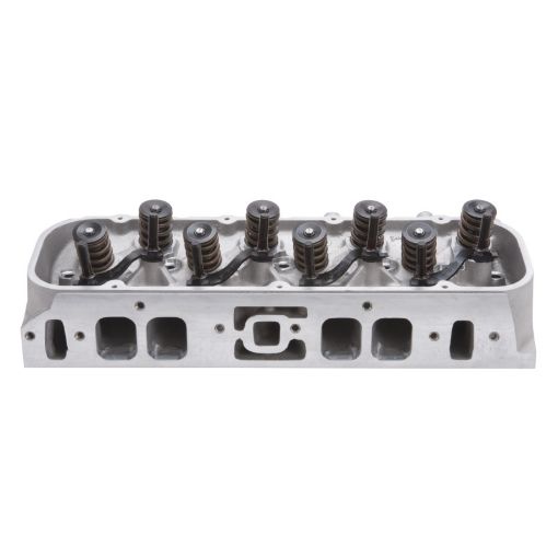 Picture of Edelbrock Cylinder Head BBC Performer RPM Oval Port 100cc Complete Single w Springs