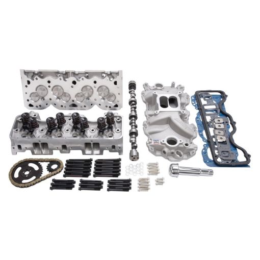 Picture of Edelbrock Power Package Top End Kit Performer RPM 348 - 409 BB Chevy W - Series V8 450 Hp