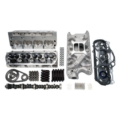 Picture of Edelbrock Power Package Top End Kit E - Street and Performer Sbf