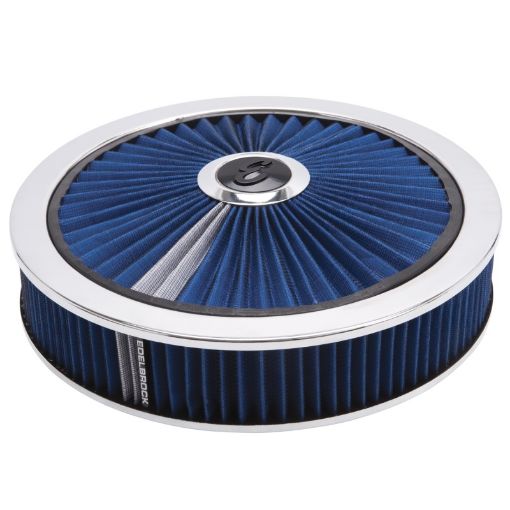 Picture of Edelbrock Air Cleaner Pro - Flo High - Flow Series Round Filtered Top 14In Dia X 3 125In