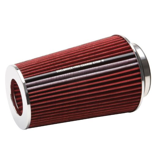 Picture of Edelbrock Air Filter Pro - Flo Series Conical 10In Tall RedChrome