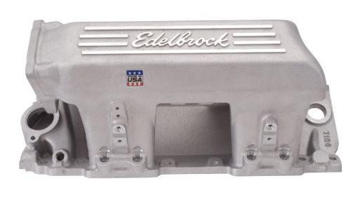 Picture of Edelbrock Manifold EFI Pro - Flo XT BB Chevy Rect Port Heads As Cast