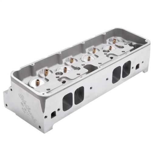 Picture of Edelbrock Cylinder Head BBC Pro - Port Victor High Port Conventional Dr - 17 Hip Pro - Port Raw