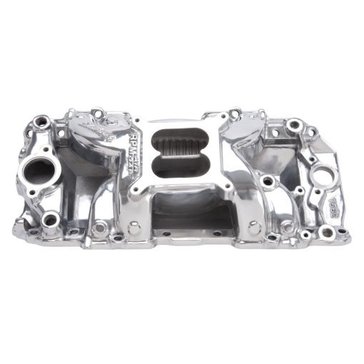 Picture of Edelbrock Polished BB Chev Rect Port RPM Air - Gap Manifold