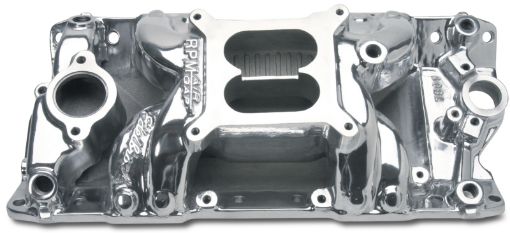 Picture of Edelbrock Polished SB Chevy RPM Air - Gap Manifold