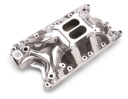 Picture of Edelbrock Polished Ford 351 RPM Air Gap Manifold