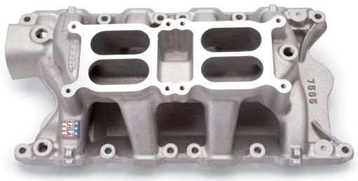 Picture of Edelbrock Ford 351 W Dual Quad Air Gap Manifold