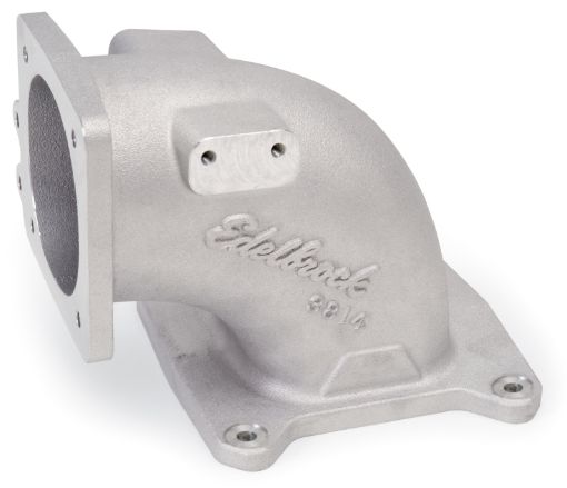 Picture of Edelbrock EFI Intake Elbow Universal 100 Deg 95mm T B to 4500 Dominator Flange Tall Profile