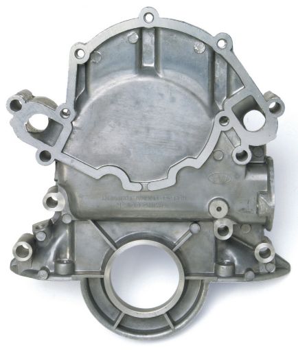 Picture of Edelbrock Timing Cover Alum SB Ford 65 - 78 289 (Non K - Code) and 302 69 - 87 351W w Timing Marker