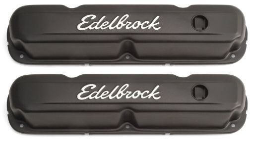 Picture of Edelbrock Valve Cover Signature Series Chrysler 1965 - 1991 318 - 340 - 360 CI V8 Black