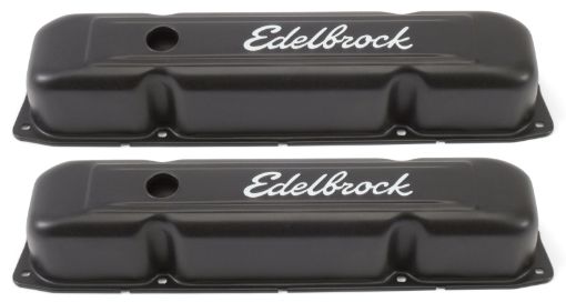 Picture of Edelbrock Valve Cover Signature Series Chrysler 1958 - 1979 361 - 440 V8 Black