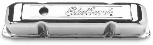 Picture of Edelbrock Valve Cover Signature Series Chrysler 1958 - 1979 361 - 440 V8 Chrome