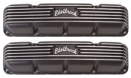 Picture of Edelbrock Valve Cover Classic Series AMCJeep 1967 - 91 290 - 401 CI V8 Black