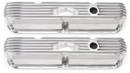 Picture of Edelbrock Valve Cover Classic Series Chrysler La 318 - 340 - 360 CI V8 Polshed