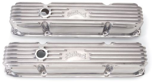 Picture of Edelbrock Valve Cover Classic Series Chrysler 383440 CI V8 Polshed