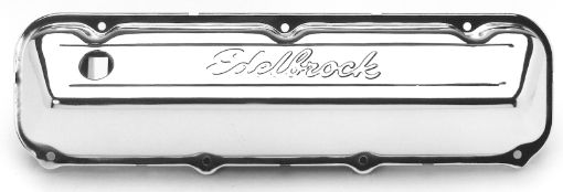 Picture of Edelbrock Valve Cover Signature Series Ford 429460 CI V8 Chrome