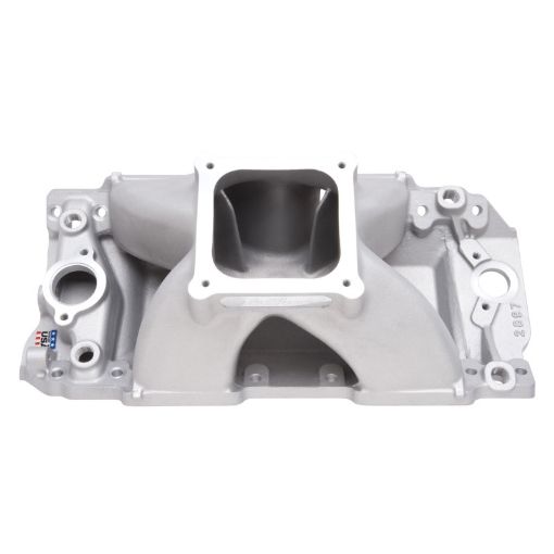 Picture of Edelbrock Manifold BB Chevy Tall Deck Super Victor II (632) CNC Port - Matched for 60409 CNC Heads