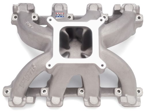 Picture of Edelbrock Intake Manifold Super Victor GM LS1 w Carburetor (Manifold Only)