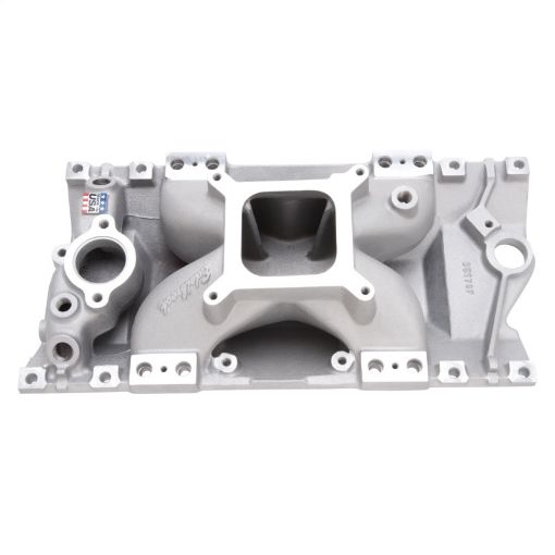 Picture of Edelbrock Manifold SBC Victor E - Tec EFI Satin