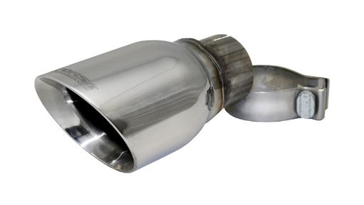 Picture of Corsa Single Universal 2.5in Inlet 4in Outlet Polished Pro - Series Tip Kit