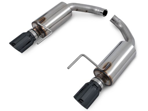 Picture of AWE Tuning S550 Mustang EcoBoost Axle - back Exhaust - Touring Edition (Diamond Black Tips)