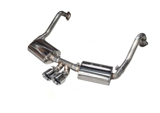 Picture of AWE Tuning Porsche 981 Performance Exhaust System - wChrome Silver Tips