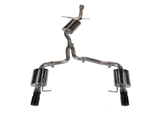 Picture of AWE Tuning Audi 8R Q5 2.0T Touring Edition Exhaust - Diamond Black Tips