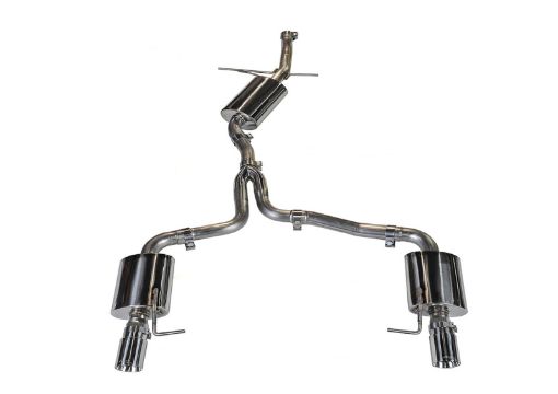 Picture of AWE Tuning Audi 8R Q5 2.0T Touring Edition Exhaust - Polished Silver Tips