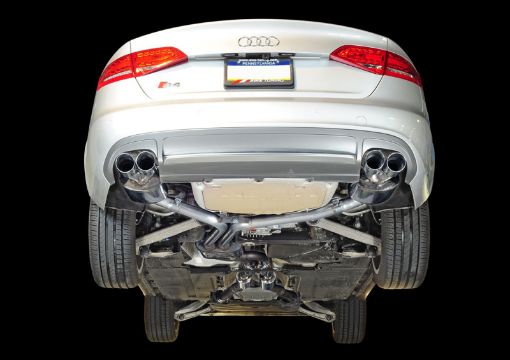 Picture of AWE Tuning Audi B8 B8.5 S4 3.0T Touring Edition Exhaust - Chrome Silver Tips (90mm)