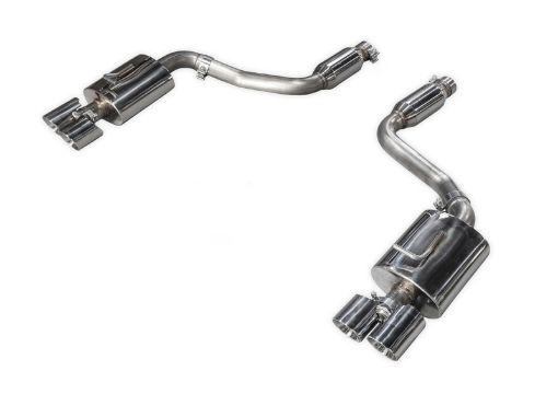 Picture of AWE Tuning Panamera 24 Touring Edition Exhaust (2011 - 2013) - wChrome Silver Tips