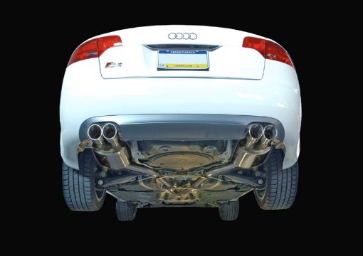 Picture of AWE Tuning Audi B7 S4 Track Edition Exhaust - Diamond Black Tips